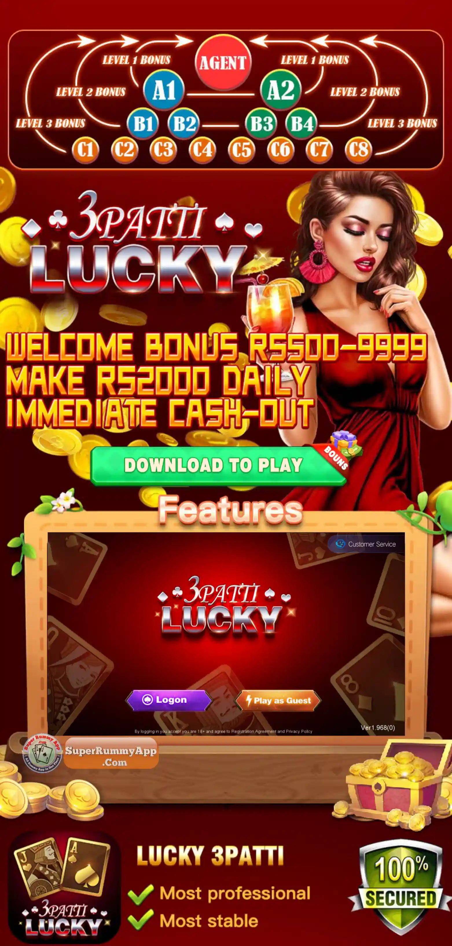 3 Patti Lucky Apk - All Rummy App
