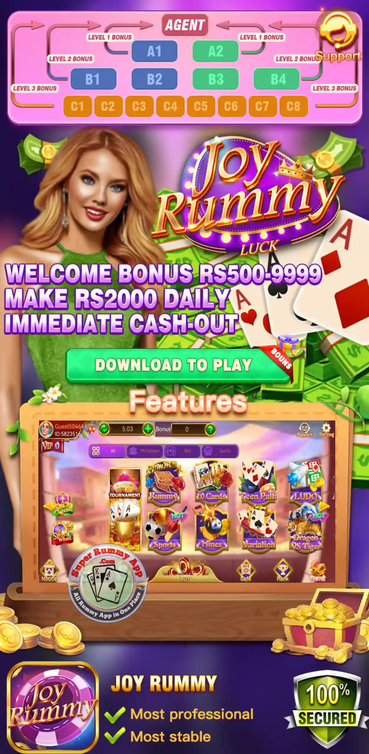Joy Rummy Apk - Super Rummy App vs All Rummy App