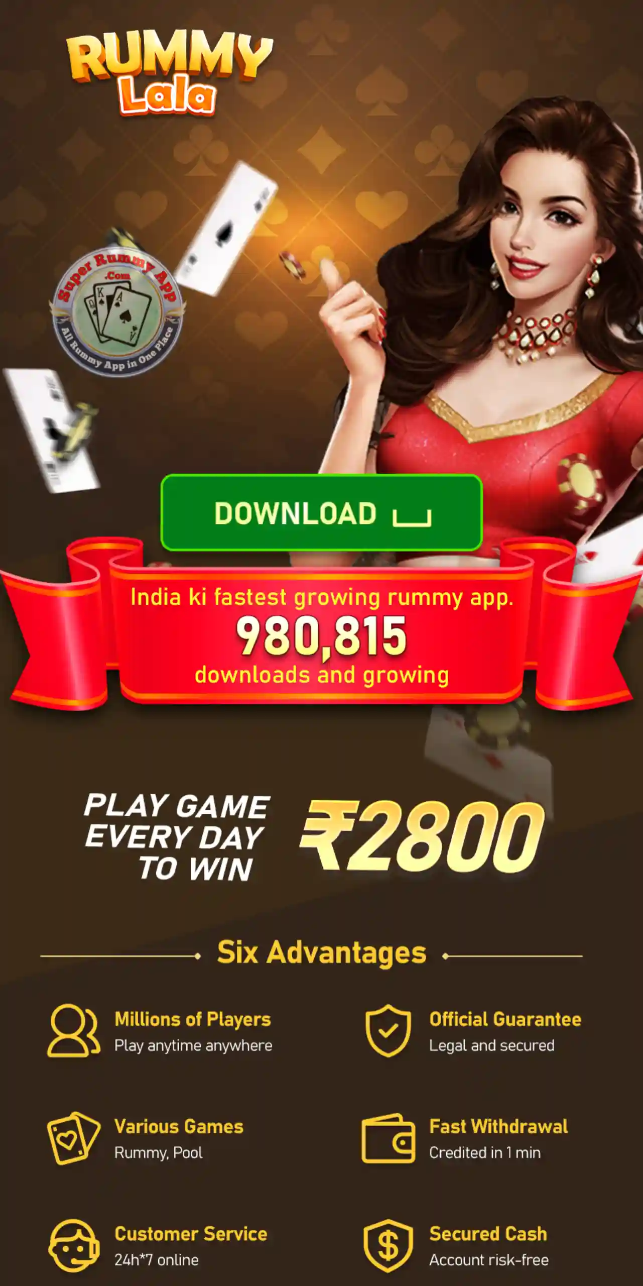 Rummy Lala Apk - Super Rummy App vs All Rummy App