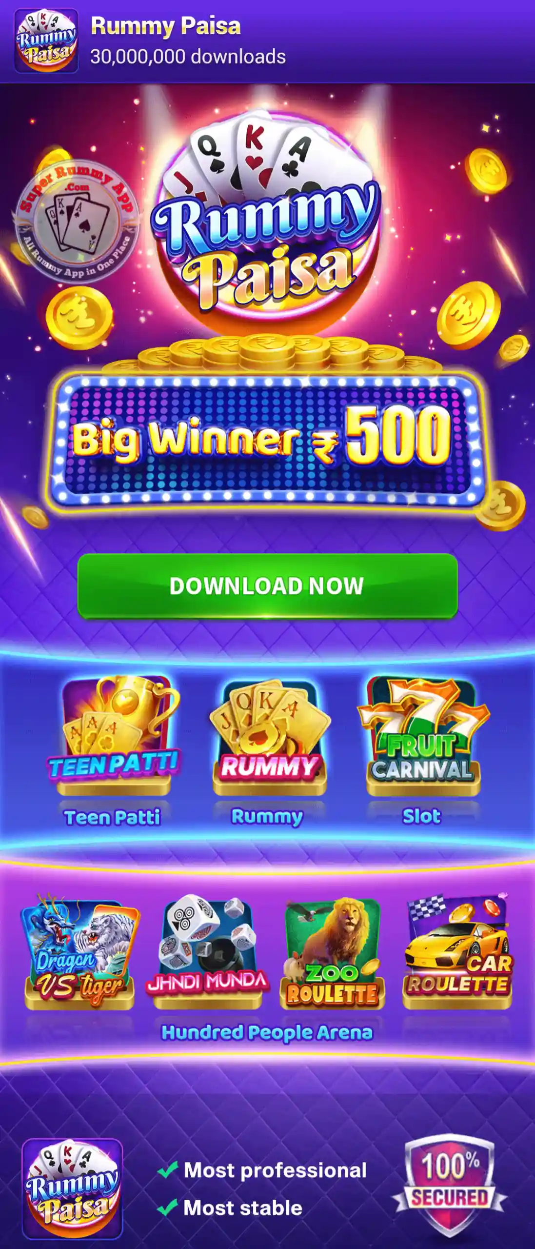 Rummy Paisa Apk - Super Rummy App vs All Rummy App