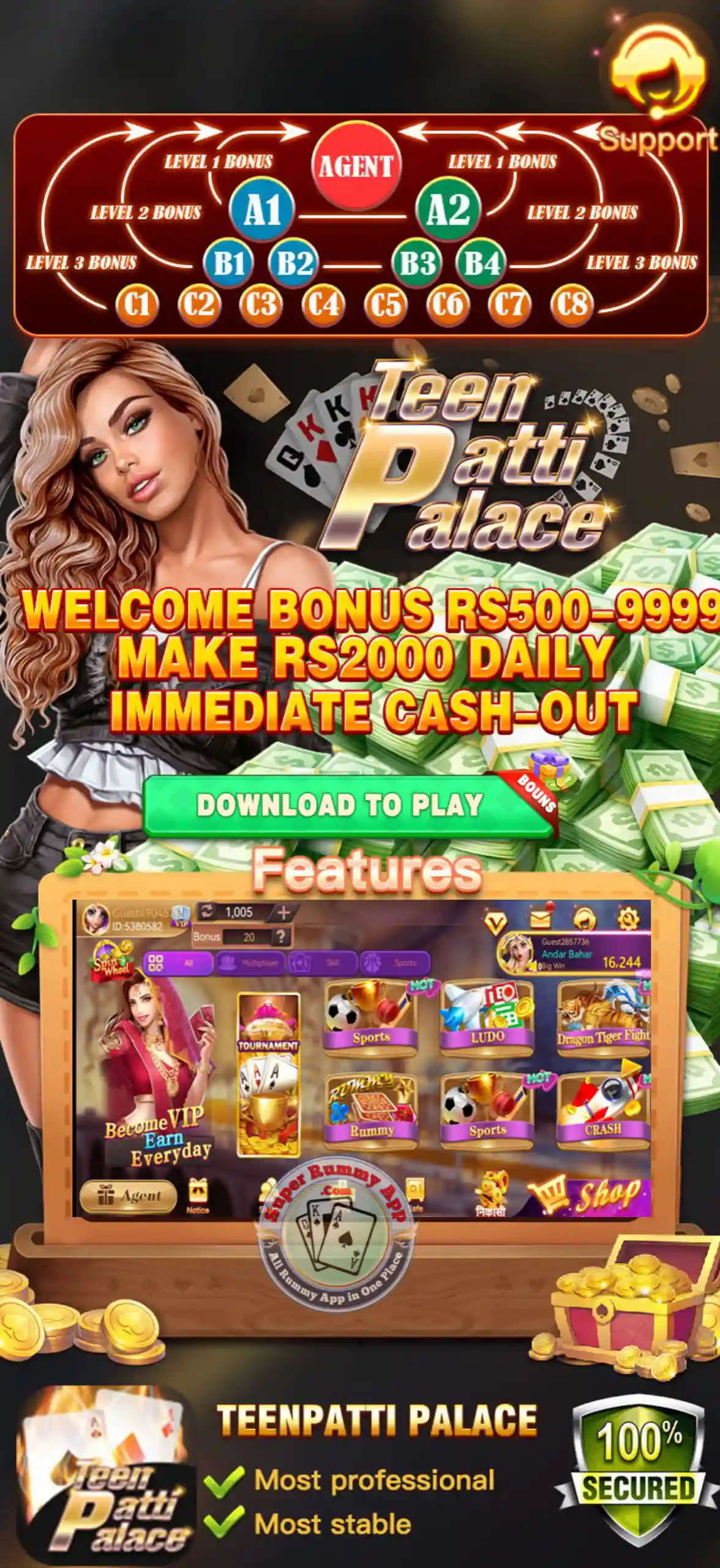 Teen Patti Place Apk - Super Rummy App vs All Rummy App